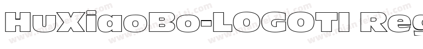 HuXiaoBo-LOGOTI Regu字体转换